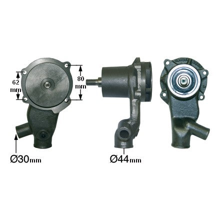 Wasserpumpe 311781A1 mit Dichtung zu Case IH – Wasserpumpen Ersatzteil