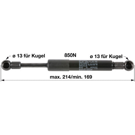 Gasdruckfeder Stabilus 87374182 für Tür zu Case IH – Sonstiges für Traktor Ersatzteil