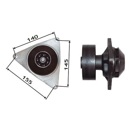 Wasserpumpe A77704 mit Dichtung zu Steyr – Wasserpumpen Ersatzteil