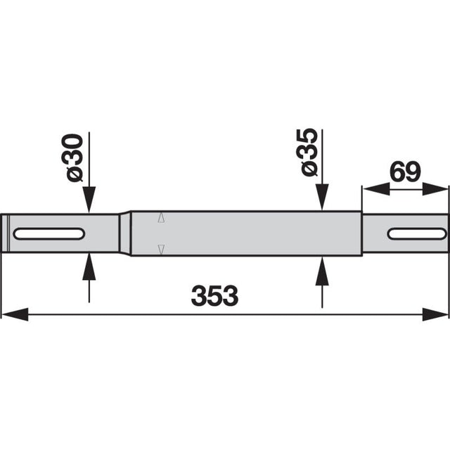 Antriebswelle 06563620 zu Deutz-Fahr – Deutz Ersatzteile Ersatzteil