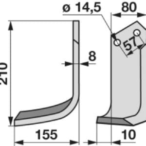 Winkelmesser links zu Muratori 120059