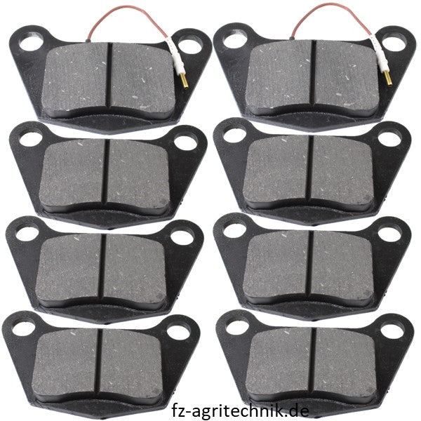 Bremsklotzsatz Bremsklötze 04377352 Deutz 8 Stück – Deutz Ersatzteile Ersatzteil