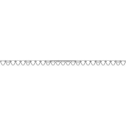Bucher Mähmesser gezahnt 190 cm H150.198.102 – Balkenmäher Ersatzteil