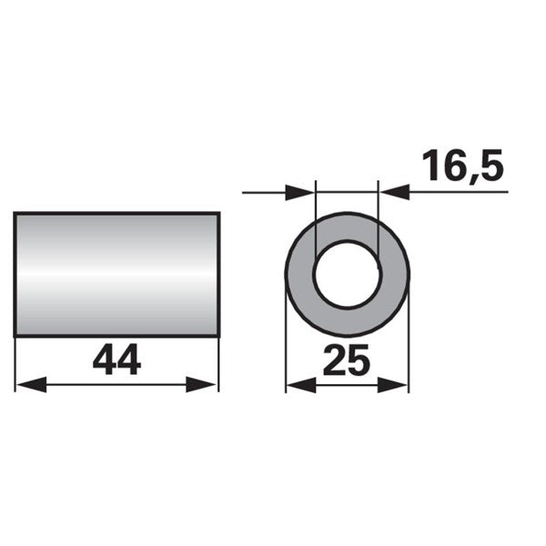 Buchse 1101018 zu Ferri Mulcher – Mulcher Ersatzteil