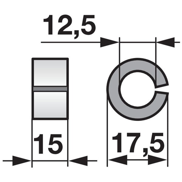 Buchse 2527500 zu Mulcher – Buchsen Ersatzteil