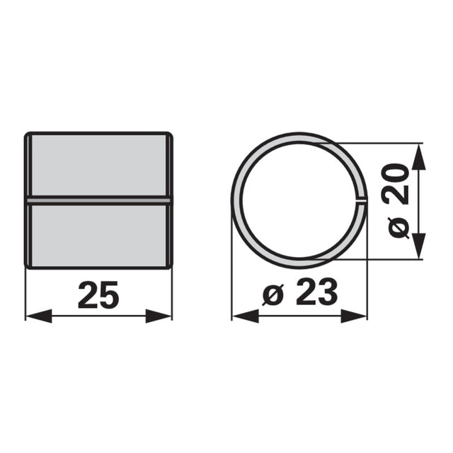 Buchse AM9534.06 - 111.0412 zu Aebi – Buchsen Ersatzteil