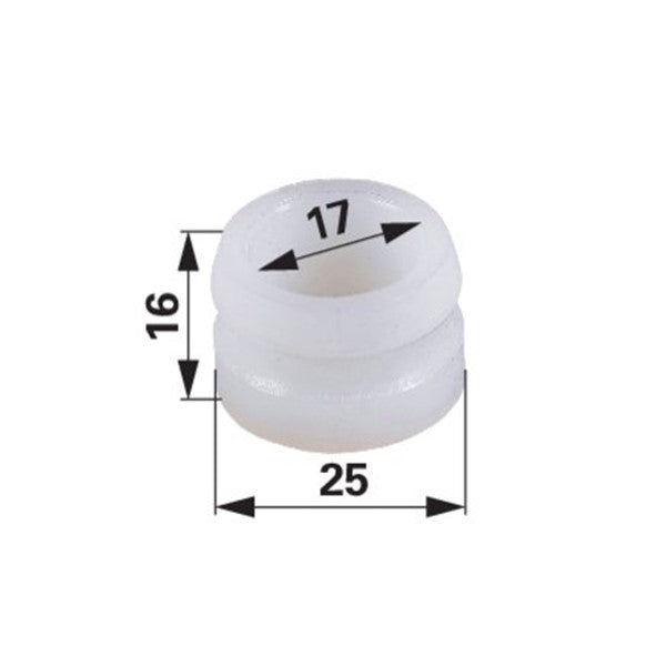 Buchse AD 25 x ID 17 x L 16 mm - 150.420.321 zu Reform – Buchsen Ersatzteil