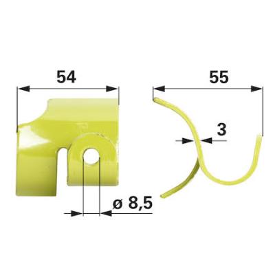 Zinkenhalter 809136.0 zu Claas