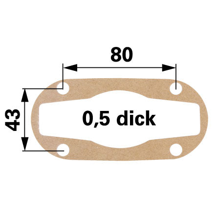 Deckeldichtung 4 Zoll, leichte Bauart MZ – Gülletechnik Ersatzteil