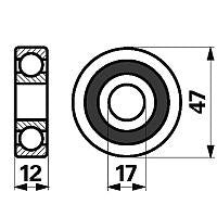 Laufrolle 06215027 zu Deutz-Fahr