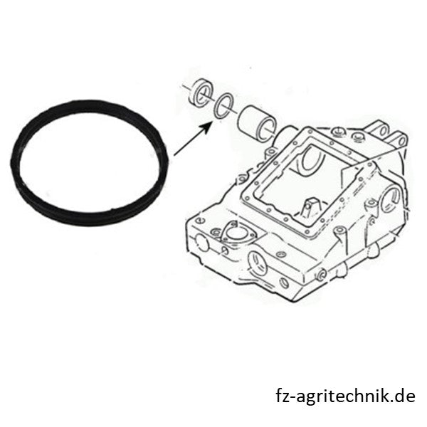 Dichtring 02312187 zu Deutz-Fahr – Landtechnik Ersatzteil