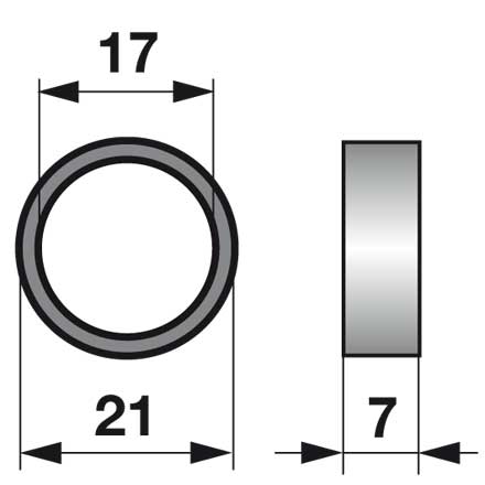 Mühle - Distanzring zu Skjold - Buchmann – Mühle Ersatzteil