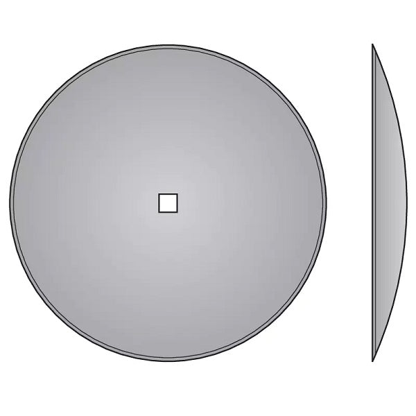 Eggenscheibe - glatt - Außendurchmesser 660 mm - Variante 1 – Egge Scheiben Ersatzteil