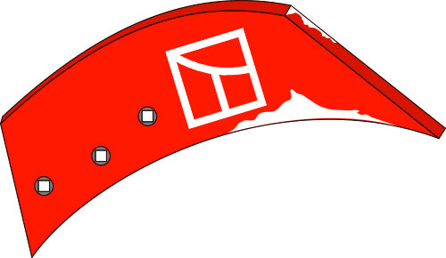 Einlegeblech - links 619123 zu Kuhn