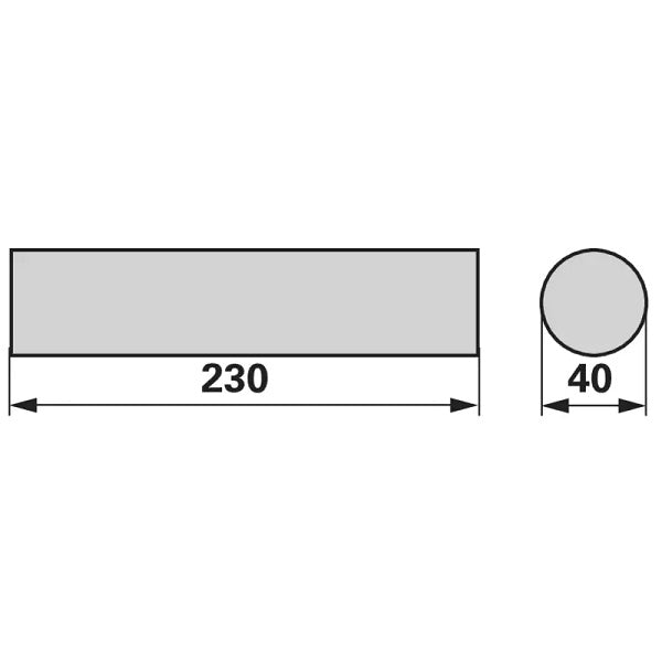 Federelement - 230x40 mm – Sonstiges für Traktor Ersatzteil