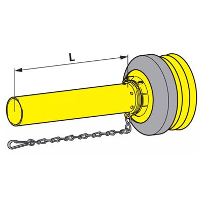 Gelenkwellenschutzhälfte innen 550 mm Walterscheid 1368652 – Gelenkwelle Ersatzteil