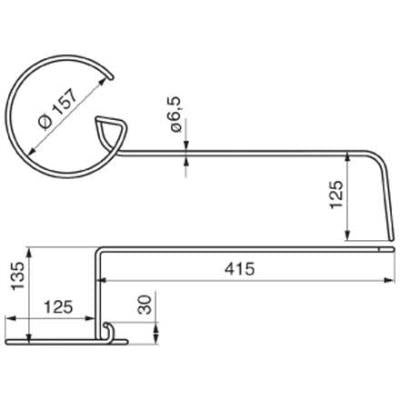 Hackstriegelzinke links 3.5103.0018.0 zu Lely – Saattechnik Ersatzteil