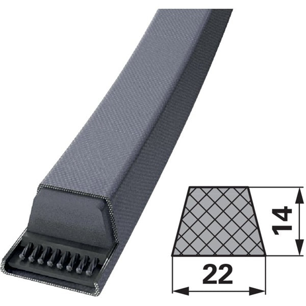 Keilriemen 22x3912 Deutz 06211001 – Deutz Ersatzteile Ersatzteil