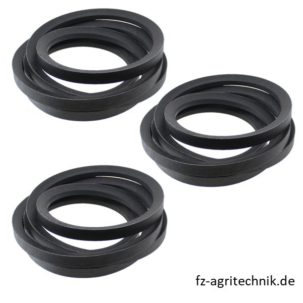 Keilriemensatz 83101672 - 3 Stück zu Kuhn – Keilriemen Ersatzteil