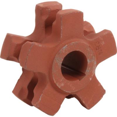 Kettennuss offen - 10 x 35 mm - AD 124 x ID 35 mm - zu Welger – Kettenräder für Ladewagen Ersatzteil