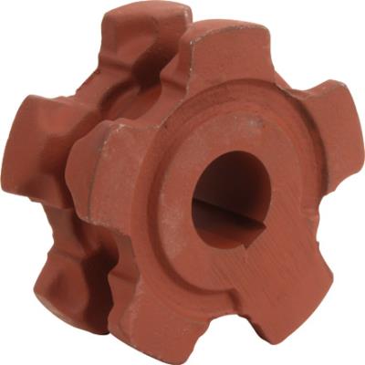 Kettennuss offen - 13 x 45 mm - AD 155 x ID 45 mm - zu Strautmann – Kettenräder für Kratzboden Ersatzteil