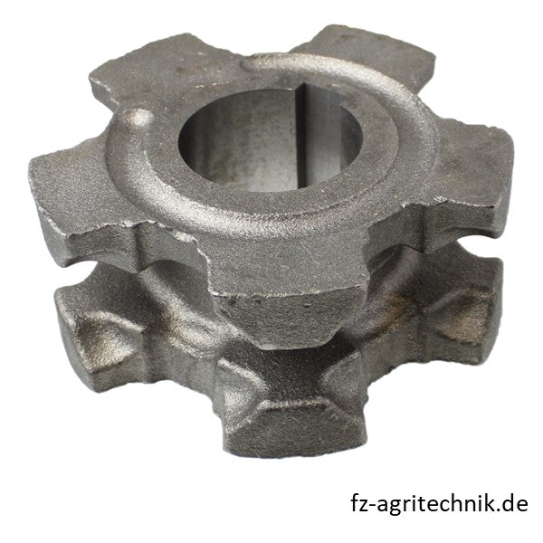 Kettennuss 78752 offen - 13 x 45 mm - AD 155 x ID 60 mm - zu Kemper – Landtechnik Ersatzteil