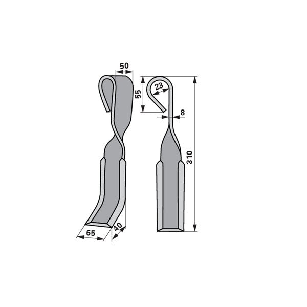Krautschläger S23-LK01040 zu Baselier – Kartoffelroder Ersatzteil