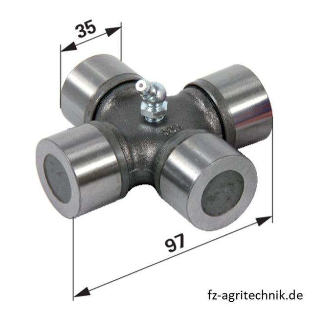 Kreuzgelenk - Zapfenkreuz 04362929 zu Deutz Allradachse – Deutz Gelenke Ersatzteil