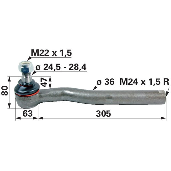 Kugelgelenk 04415653 zu Deutz – Deutz Ersatzteile Ersatzteil