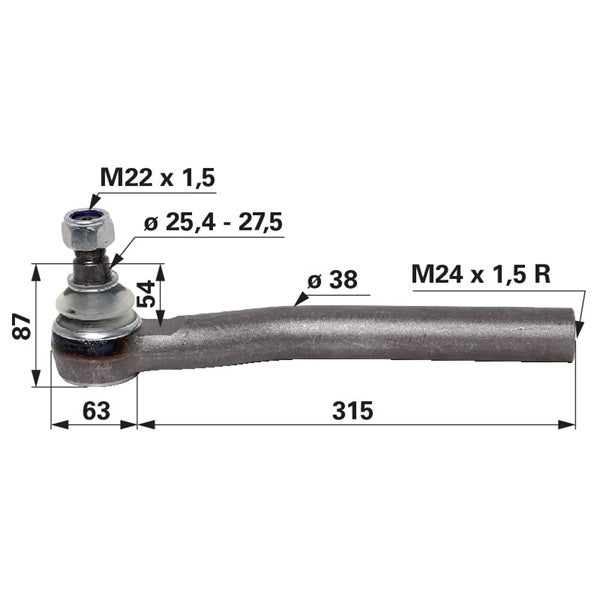 Kugelgelenk 04415662 zu Deutz – Deutz Ersatzteile Ersatzteil