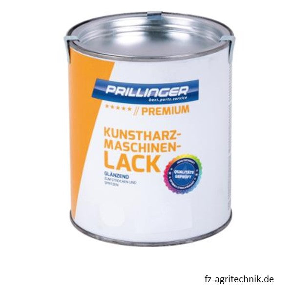 Kunstharz-Lack Rot bis 2007 zu Gaspardo 1 Liter RAL3000 – Lack für Traktor Ersatzteil