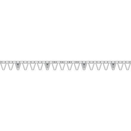 Aebi Mähmesser 123 cm 262.5050 – Messer für Balkenmäher Ersatzteil