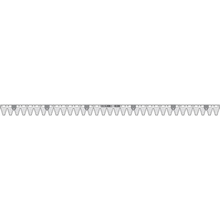 Aebi Mähmesser 168 cm 251.0920 – Klingen für Balkenmäher Ersatzteil