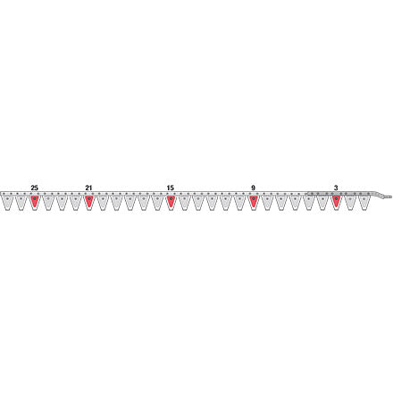 Aebi Mähmesser 190 cm 265.5810 – Balkenmäher Ersatzteil
