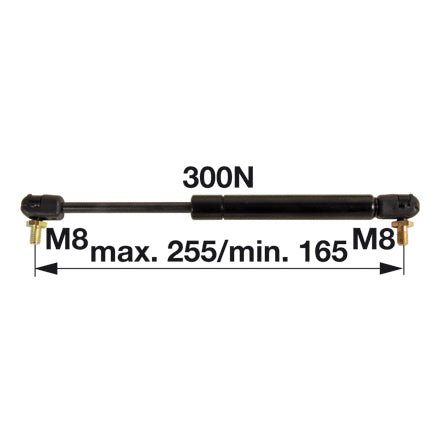 Gasdruckfeder 3385316M91 zu Massey Ferguson – Sonstiges für Traktor Ersatzteil
