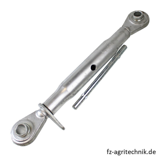 Mechanischer Oberlenker M30 Kat 1 - 1 Hülse 330 mm - Arbeitslänge 450 - 620 mm – Dreipunkt Traktor Ersatzteil