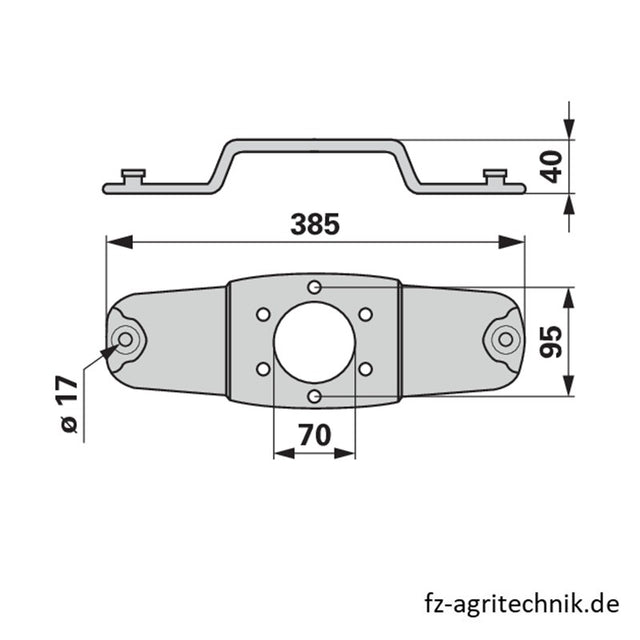 Messerhalter - Blattfeder 938597.0 Schnellwechsel zu Claas Scheibenmäher