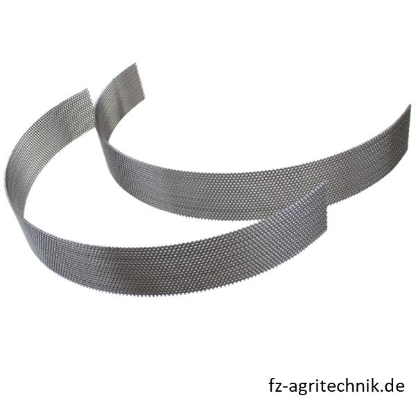 Mühle - Siebsegment 790 x 75 x 3 mm - Lochdurchmesser 3,5 mm zu Peromat 2 Stück – Mühle Ersatzteil