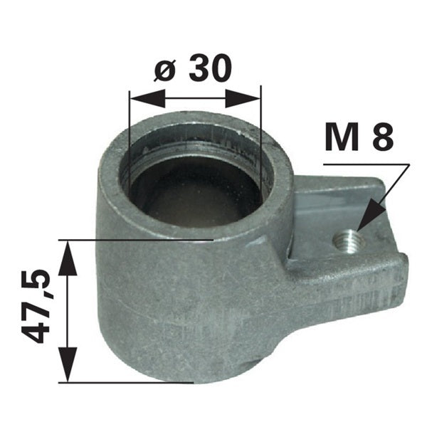 Nabe - Schwenklager 06237391 zu Deutz Fahr Mähdrescher - Variante 12 – Deutz Lager Ersatzteil