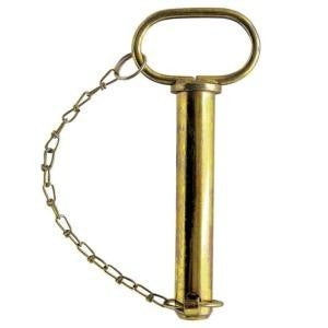 Oberlenkerbolzen Griff rund mit Kette und Splint 30 mm – Bolzen für Dreipunkt Ersatzteil