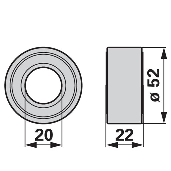 Kolben Stützrolle 804581.1 zu Claas – Lager Ersatzteil