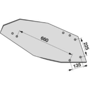 Steichblech rechts HRP350W zu Rabe