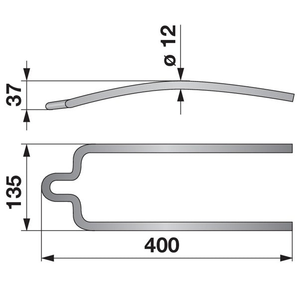 Saatstriegelzinke 23642501 zu Horsch – Striegel Ersatzteil