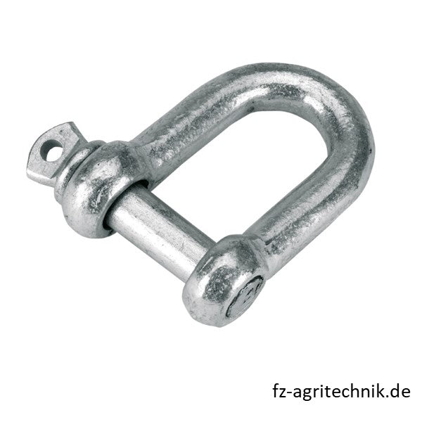 Schäkel 12 mm gerade und verzinkt zum Schrauben – Befestigung Ersatzteil