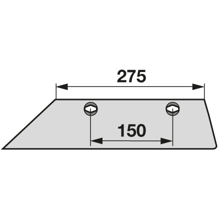 Scharblatt links 300249 zu Eberhardt – Schare Ersatzteil