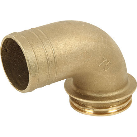 Schlauchanschluss gebogen, Durchmesser 75 mm – Anschlüsse für Feuerwehr Ersatzteil