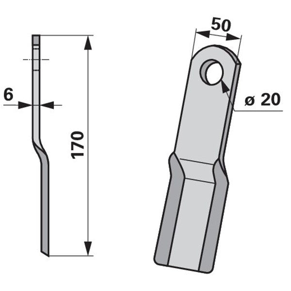Schlegel zu Humus Mulcher – Mulcher Ersatzteil