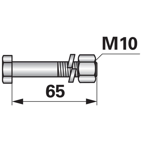 Schraube zu Mulcher M10 x 1,5 – Schrauben Ersatzteil