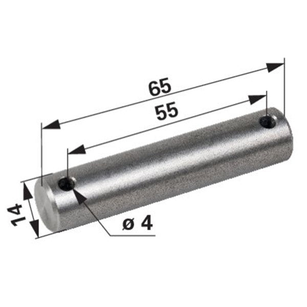 Sicherungsbolzen AD 14 x L 65 mm anstelle von Vogel und Noot F500005 – Landtechnik Ersatzteil