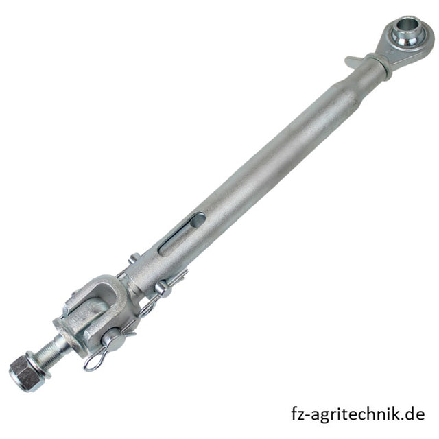 Stabilisatorstrebe Kat 2 - 510 - 670 mm mit Auge und Gewindeanschluss